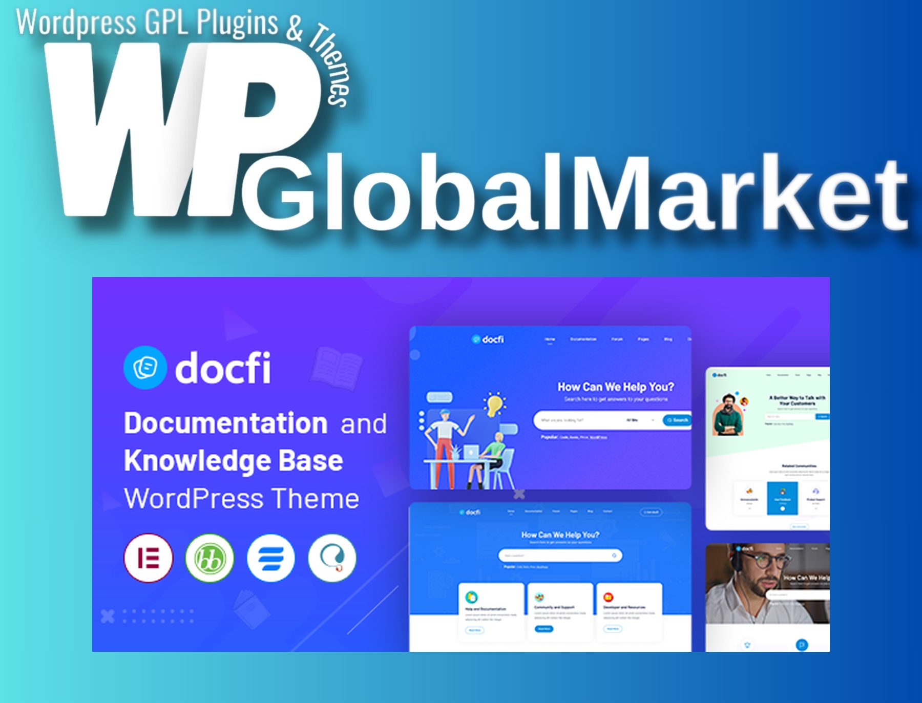 Docfi – Documentation and Knowledge Base WordPress Theme